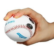 Blank Standard Baseball Balls, Official Size 9 Inch Leather Covered Practice Baseball Training Ball for League Play, Pitching, Hitting, Batting, Fielding, Autograph