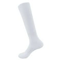 thumbnail image 1 of BambooMN Blank Sublimation Socks SubReady Knee High Socks, White, 18x32cm, 4 Pairs, 1 of 6