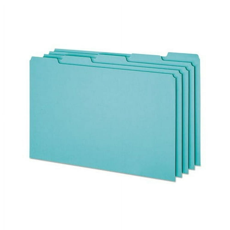 Blank Top Tab File Guides, 1/3-Cut Top Tab, Blank, 8.5 x 11, Blue, 100/Box Blank Top Tab File Guides, 1/3-Cut Top Tab, Blank, 8.5 x 11, Blue, 100/Box