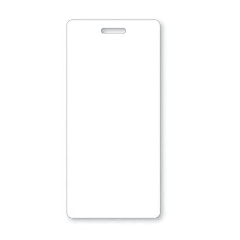 Blank White Badge Duty Vertical Badge Buddies to Customize Spill