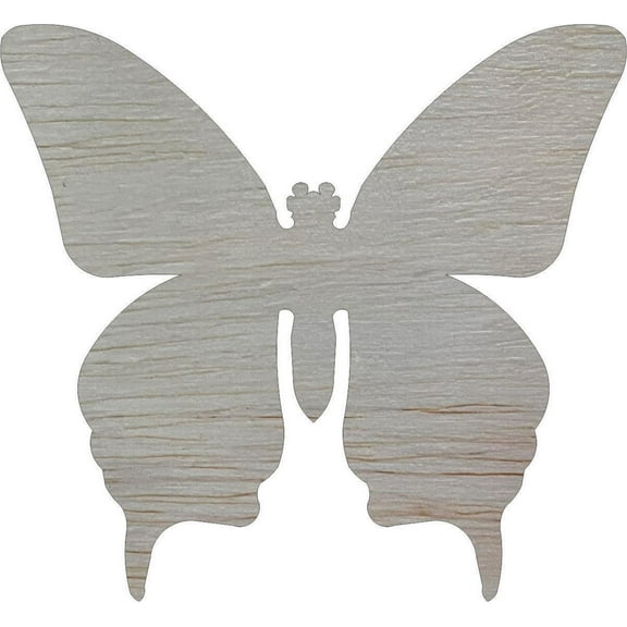 Blank Wood Butterfly Shape, Paintable 10'' DIY Craft