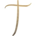 thumbnail image 1 of Blank Wood Cursive Letter, Unpainted 18'' Craft Letter T, Paintable Rebeca Font, 1 of 3