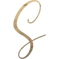 thumbnail image 1 of Blank Wood Cursive Letter, Unpainted 8'' Craft Letter S, Paintable Rebeca Font, 1 of 5