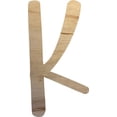 thumbnail image 1 of Blank Wooden Craft Letter K, Unfinished 3'' Tall Wood Alphabet Letter, Wall Hanging Hometown, 1 of 5