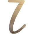 thumbnail image 1 of Blank Wooden Craft Letter Z, Unfinished 3'' Tall Wood Alphabet Letter, Wall Hanging Hometown, 1 of 5