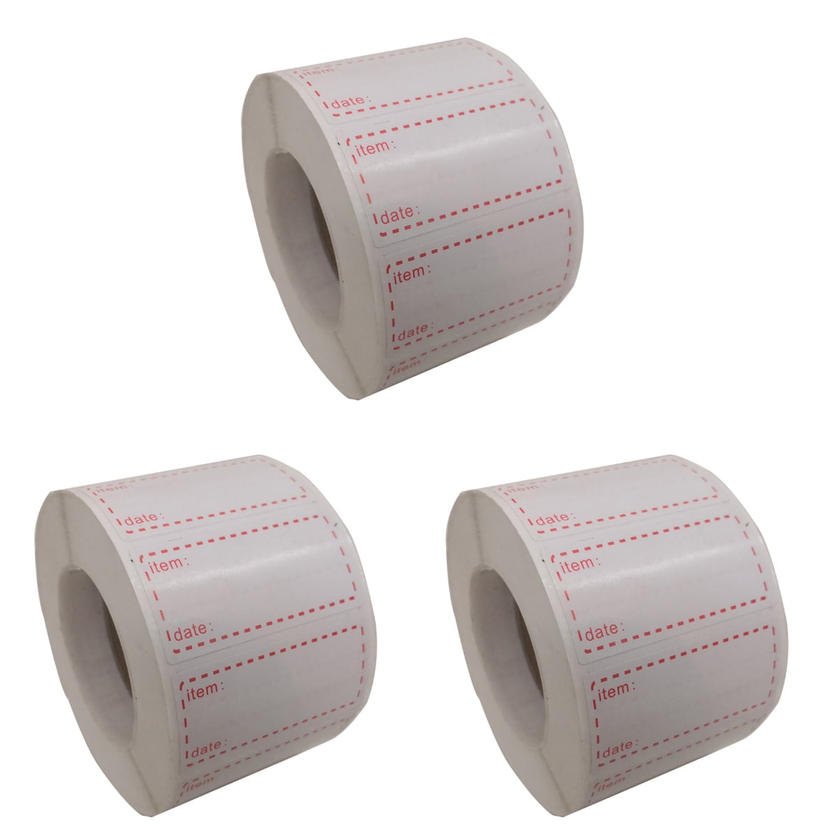 Blank Writable Sticker Labels Kitchen Food Date Storage Dates for