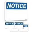 thumbnail image 1 of Blank Write OSHA Notice Aluminum Sign 14 Inch x 10 Inch - 5 Pack, 1 of 8