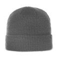 thumbnail image 1 of Blank and Custom Outdoor Cap OC808 Waffle Knit Watch Cap-Charcoal, 1 of 4