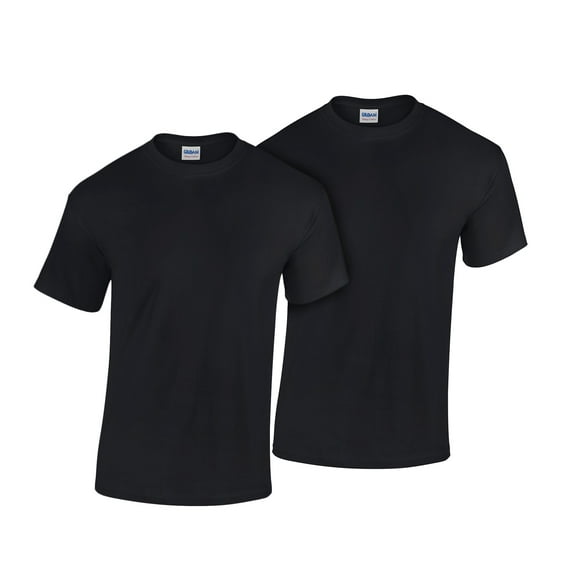 Blank shirts Gildan G500 T-Shirts 100% Heavy Cotton 2 Tshirts Pack