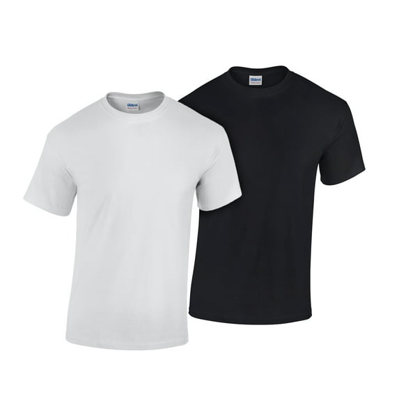 Blank shirts Gildan G500 T-Shirts 100% Heavy Cotton 2 Tshirts Pack