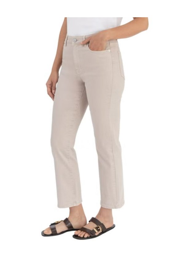 (BlankNYC) High Rise Straight Leg Pant, Color Tan, 16/36