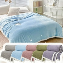 Blanket*1 Summer Ice Blanket Comfortable Cooler Quilt With Double Cold Effect & Absorbs Heat & Quickly Cool Down for Night Sweats Hot Sleepers & All Seasons Ideal Summer Blanket Blanket