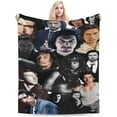 thumbnail image 1 of Blanket Adam Driver Soft and Comfortable Wool Fleece Throw Blankets Gift for Home Decoration Sofa Office car Camping Yoga Travel Home Decoration Cozy Plush Beach, 1 of 1