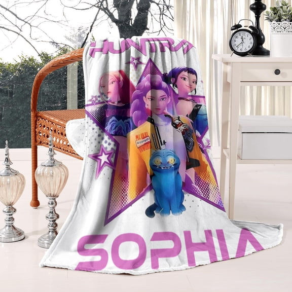 Blanket All-Season Cozy Gift for Fans, Travel, Home, Camping 50X60 in