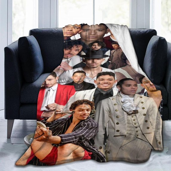 Blanket Anthony Ramos Soft and Comfortable Wool Fleece Throw Blankets Gift for Home Decoration Sofa Office car Camping Yoga Travel Home Decoration Cozy Plush Beach