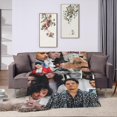 thumbnail image 1 of Blanket Anthony Ramos Soft and Comfortable Wool Fleece Throw Blankets Gift for Home Decoration Sofa Office car Camping Yoga Travel Home Decoration Cozy Plush Beach, 1 of 5
