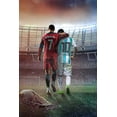thumbnail image 1 of Blanket Art Football Stars Cristiano Rona_ldo and Lionel Mes_si #10 #7 Comfortable Warm Blanket, Soccer Fans Lightweight Bed Blanket for Four Season Blanket for Adult Child, 1 of 5