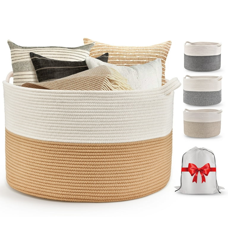 XXXL Cotton Rope Basket 22 x 22 x 14