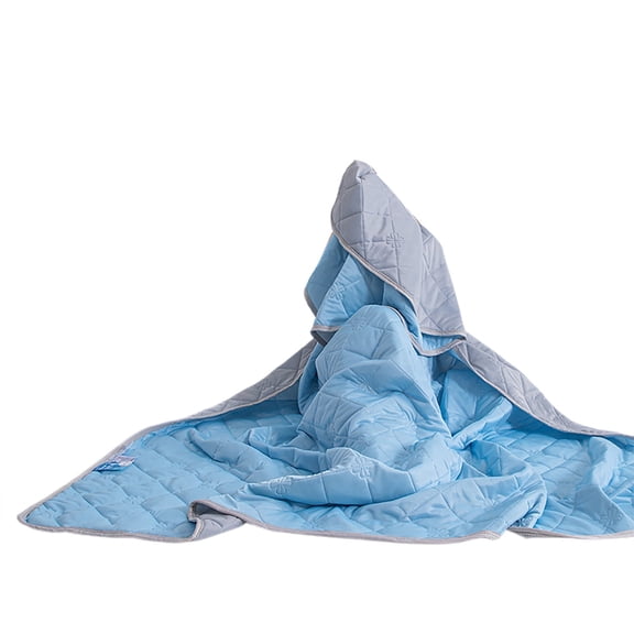 Blanket for Bed 150X200CM Soft Lightweight Summer Throw Ice Silk Feather Blend Breathable Machine Washable for Bedroom Hot Sleepers Warm Climates Home Use