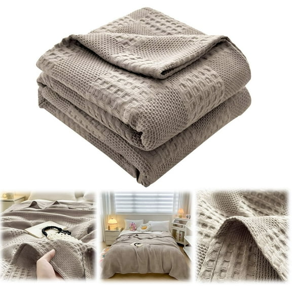 Blanket,Bedding Pure Cotton Blanket Lightweight Warm Blanket Soft And Breathable Suitable For All Seasons