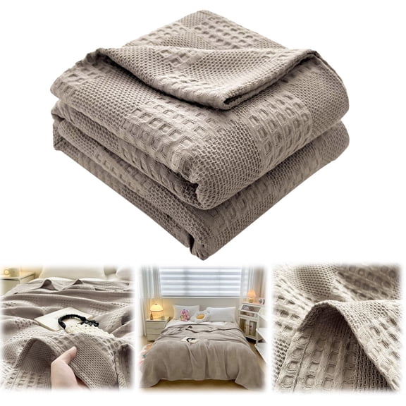 Blanket,Bedding Pure Cotton Blanket Lightweight Warm Blanket Soft And Breathable Suitable For All Seasons