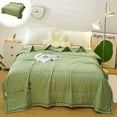 thumbnail image 1 of Blanket Blanket for Hot Sleepers Double Cold Effect Lightweight Breathable Summer Blankets for Bed Transfer Heat to Keep Body Cool for Night Sweats, 1 of 7