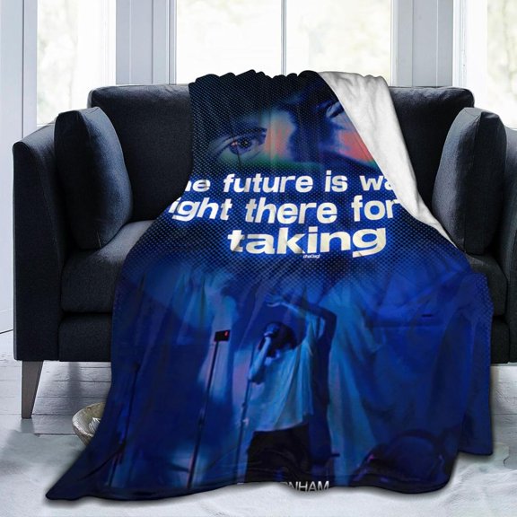 Blanket Bo Actors Burnham Throw Flannel Blankets Warm Soft Cozy Fuzzy Blanket for Bed Sofa Couch Camping Travel Gift Blankets for All Seasons 50"x40"