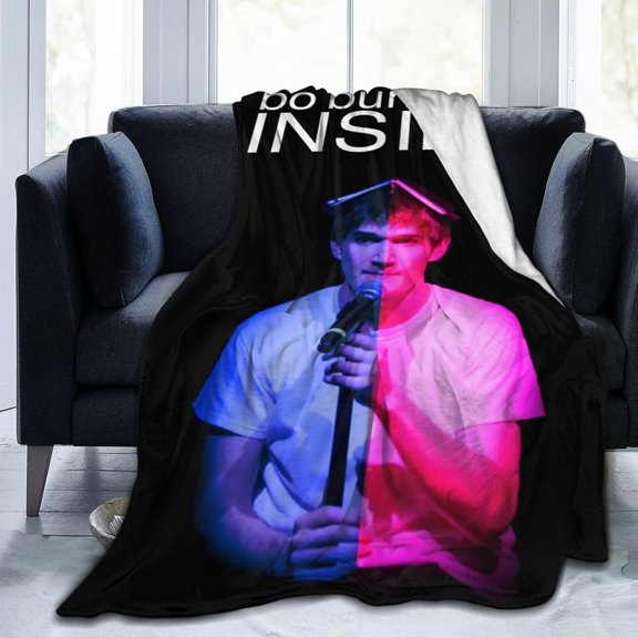 Blanket Bo Actors Burnham Throw Flannel Blankets Warm Soft Cozy Fuzzy Blanket for Bed Sofa Couch Camping Travel Gift Blankets for All Seasons 80"x60"