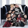 thumbnail image 1 of Blanket Brendon Urie Soft and Comfortable Wool Fleece Throw Blankets Gift for Home Decoration Sofa Office car Camping Yoga Travel Home Decoration Cozy Plush Beach, 1 of 6