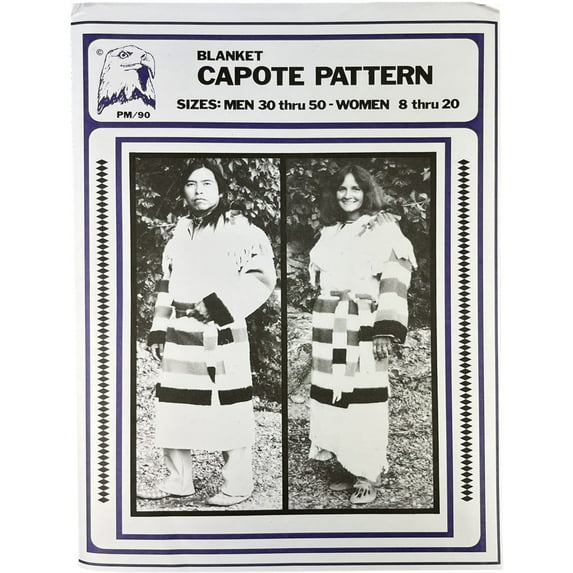 Blanket Capote Sewing Leathercraft Pattern Eagle's View