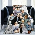 thumbnail image 1 of Blanket Cary Grant Ultra-Soft Micro Fleece Wollen Blankets Throw Blankets Carpet Gift for Home Decoration,Decor Sofa,Office,Dormitory Bed car Camp Couch All Seasons, 1 of 6