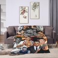 thumbnail image 1 of Blanket Channing Tatum Soft and Comfortable Wool Fleece Throw Blankets Gift for Home Decoration Sofa Office car Camping Yoga Travel Home Decoration Cozy Plush Beach, 1 of 5