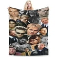 thumbnail image 1 of Blanket Charlie Hunnam Soft and Comfortable Wool Fleece Throw Blankets Gift for Home Decoration Sofa Office car Camping Yoga Travel Home Decoration Cozy Plush Beach, 1 of 6