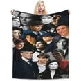 thumbnail image 1 of Blanket Cillian Murphy Soft and Comfortable Wool Fleece Throw Blankets Gift for Home Decoration Sofa Office car Camping Yoga Travel Home Decoration Cozy Plush Beach, 1 of 6