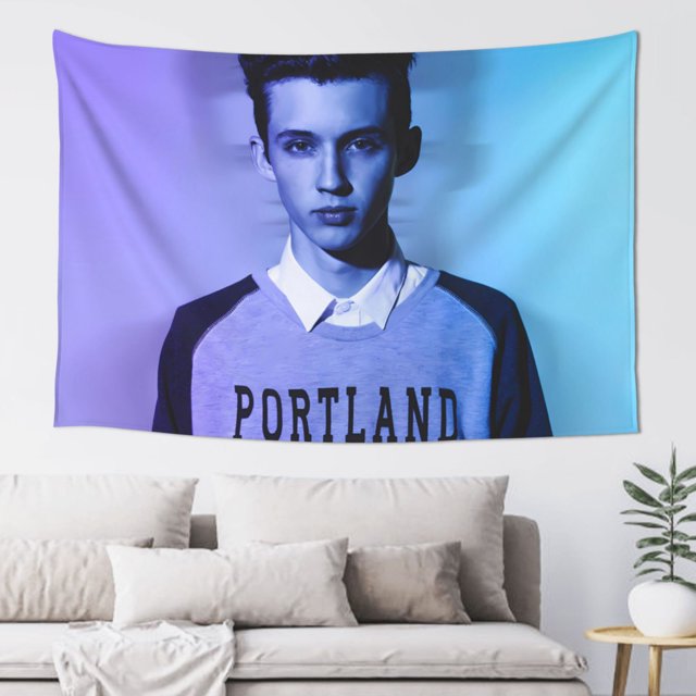Blanket Classic Tapestry for troye sivan Tapestry for Living Room 3D