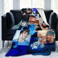 thumbnail image 1 of Blanket Colby Musics Brock Throw Flannel Blankets Warm Soft Cozy Fuzzy Air Conditioning Blanket for Living Room Sofa Bed Gift Blankets for All Seasons 30"x40", 1 of 6