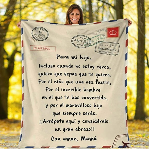 Blanket,Comfortable Wrap Blanket Perfect Letter Blanket A Gift For Family Friends Lovers