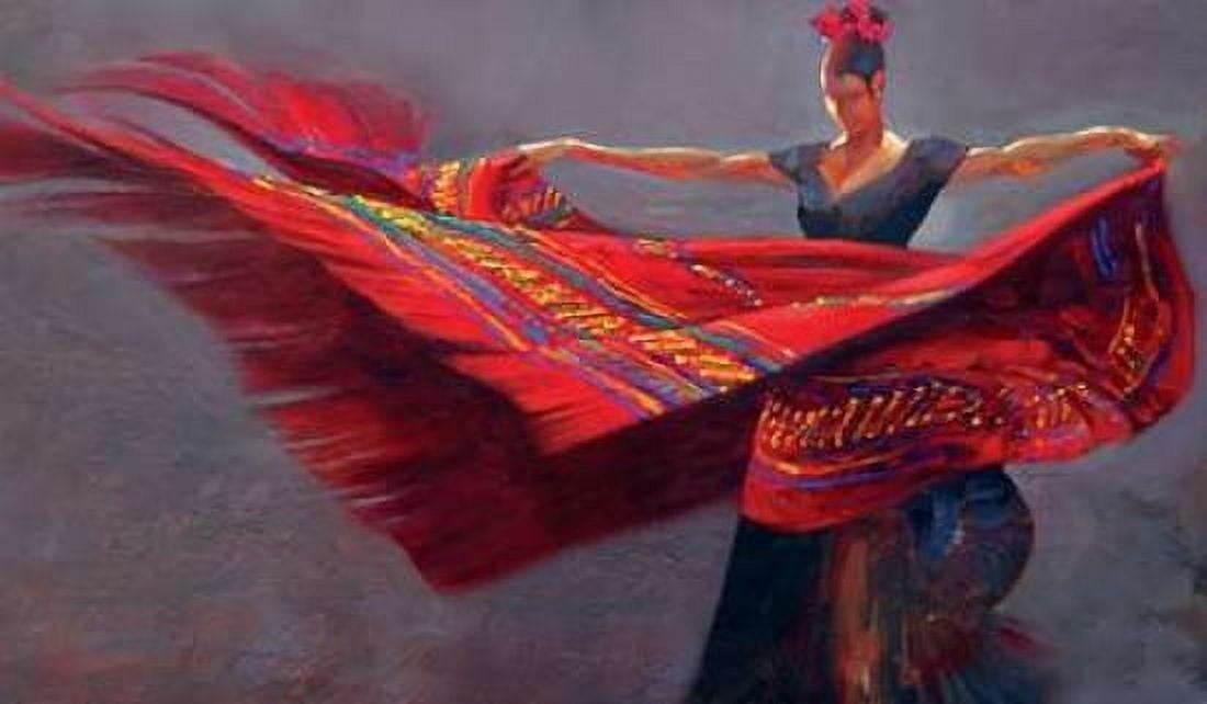 Blanket Dance Canvas Art - Brent Lynch (24 x 36)