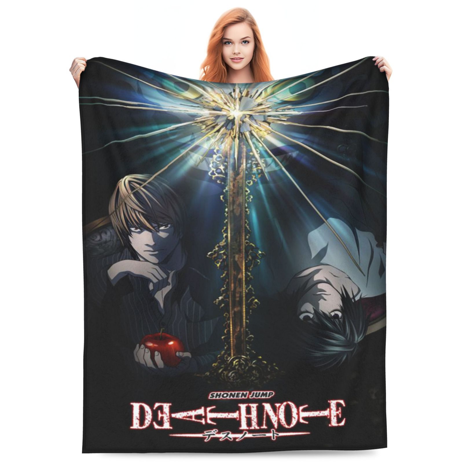 Blanket Death Note Soft Plush Flannel Warm Bed Throws Blankets for