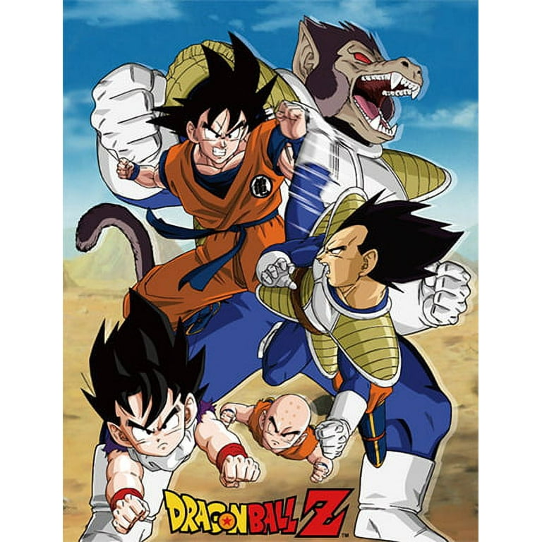 Blanket Dragon Ball Z New Vegeta Saga Toy Licensed ge57814