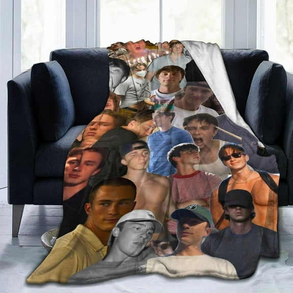 Blanket Drew Actor Starkey Throw Flannel Blankets Warm Soft Cozy Fuzzy Blanket for Bed Sofa Couch Camping Travel Gift Blankets for All Seasons 40"x30"