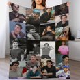 thumbnail image 1 of Blanket Dylan Star Obrien Blanket Poster Soft Comfortable Warm Wool Blanket Fan Gift Suitable for Room Sofa Office Bed Car Camping Sofa Decoration Comfortable 30"x40", 1 of 6