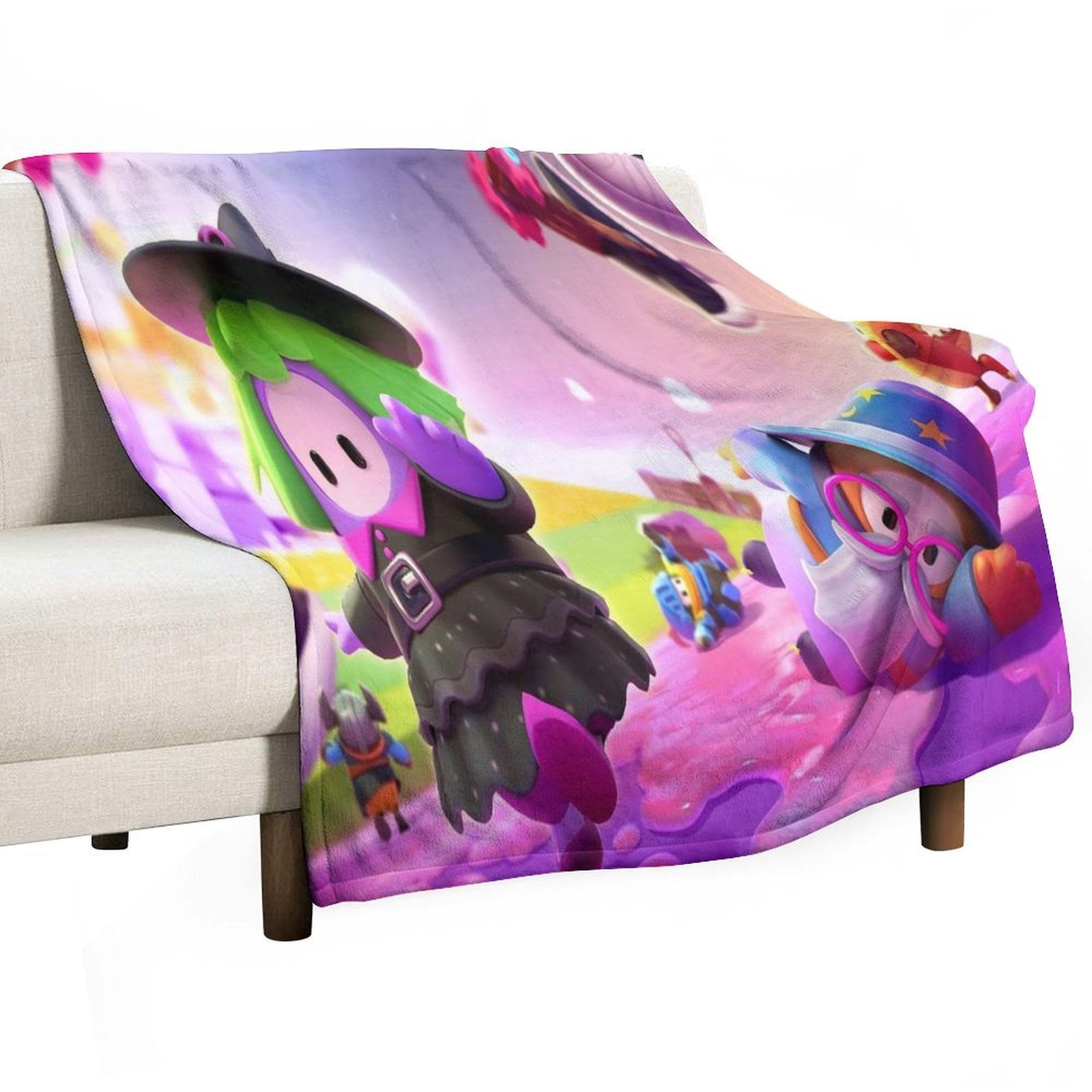 Blanket Fall_Guys Kids Women Men Family Anime Cute Warm All Season Gift ...