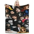 thumbnail image 1 of Blanket Finn Wolfhard Soft and Comfortable Wool Fleece Throw Blankets Gift for Home Decoration Sofa Office car Camping Yoga Travel Home Decoration Cozy Plush Beach, 1 of 6