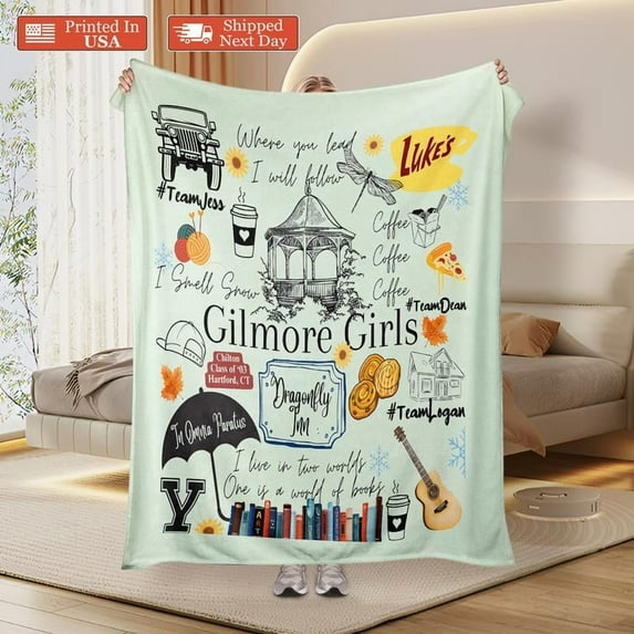 Blanket Flannel Throw Blanket Ultra-Soft Fleece Throw Blanket Suitable for All Seasons Couch Bed Living Room