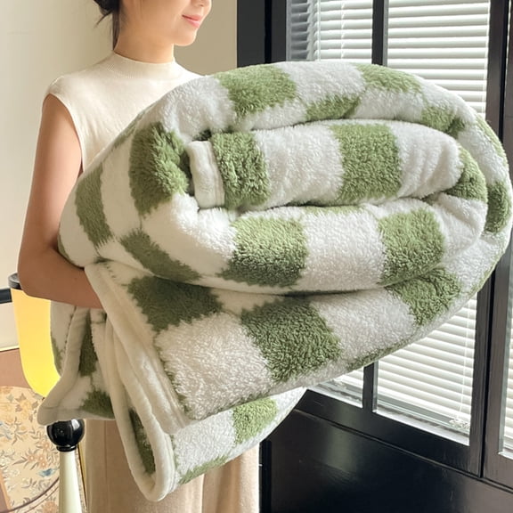 Blanket Fleece Blanket Nap Blanket Air Conditioning Blanket Winter Fleece Blanket F
