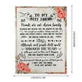 thumbnail image 1 of Blanket,Friendship Blanket Flannel Decorative Blanket Conditioning Blanket Throw Blanket, 1 of 3