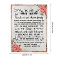 thumbnail image 1 of Blanket,Friendship Blanket Flannel Decorative Blanket Conditioning Blanket Throw Blanket, 1 of 3