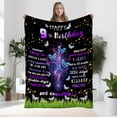thumbnail image 1 of Blanket Gift for 12 Year Old Girl-12 Year Old Girl Gifts,Birthday Gifts for 12 Year Old Girls-12th Birthday Decorations for Girl,Best Gifts for 12 Year Old Girl-Girl Gifts Age 12 (12TH-Bday), 1 of 5