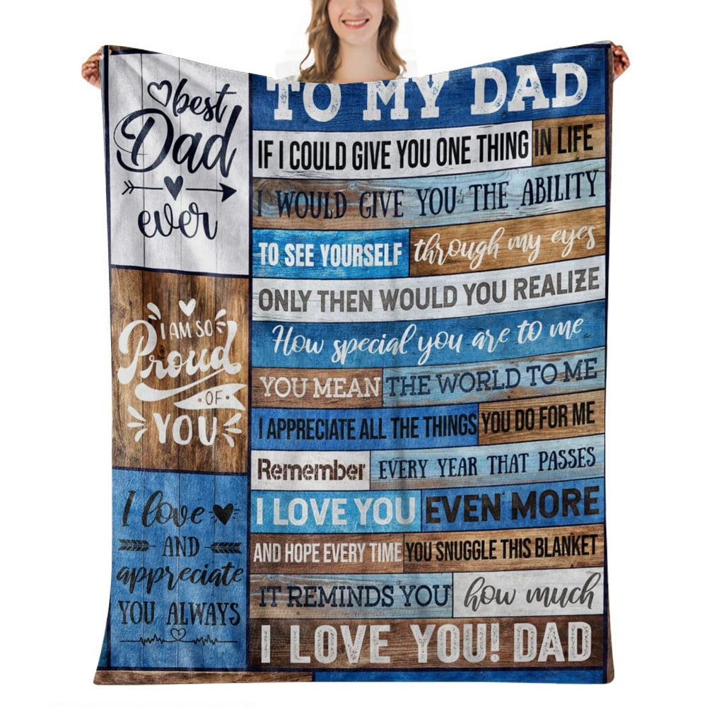 Blanket Gifts for Grandma, Grandma Birthday Gifts, Father's Day Present